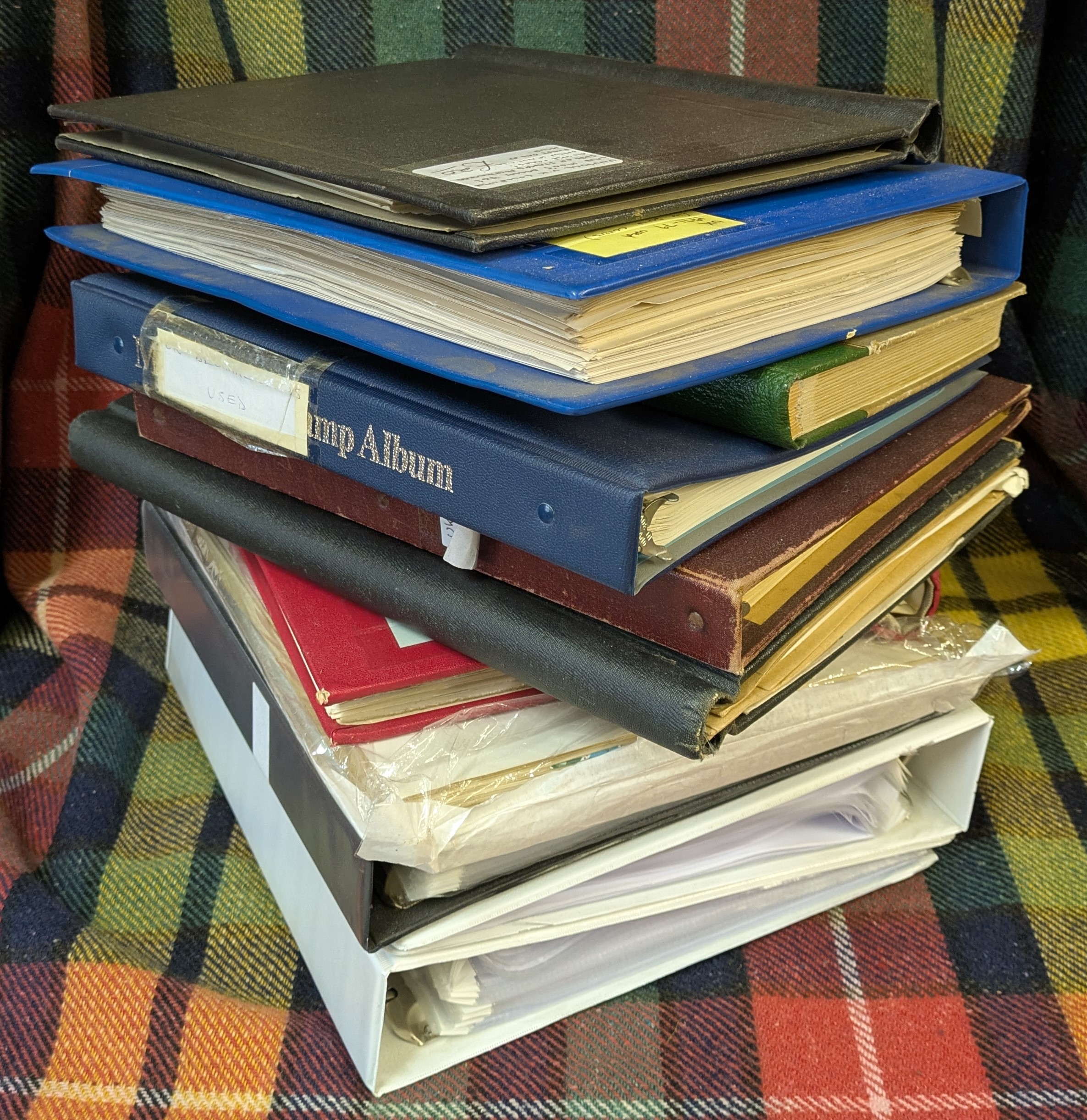 Pile of
                                                          stamp
                                                          collections
