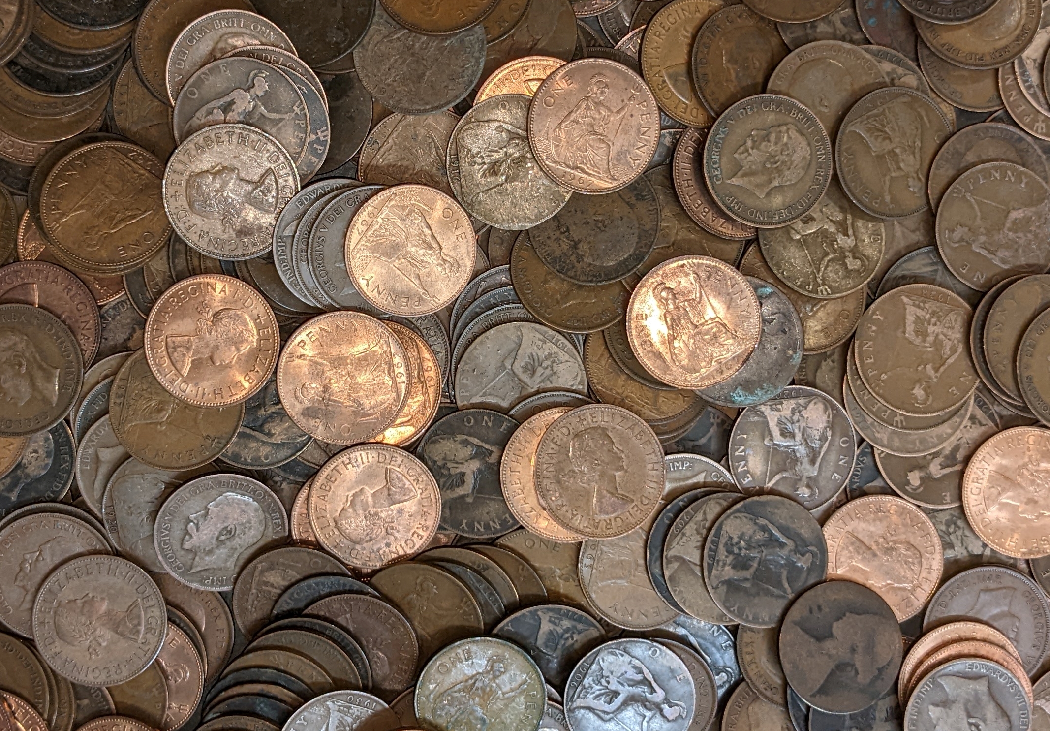 British Penny Coins